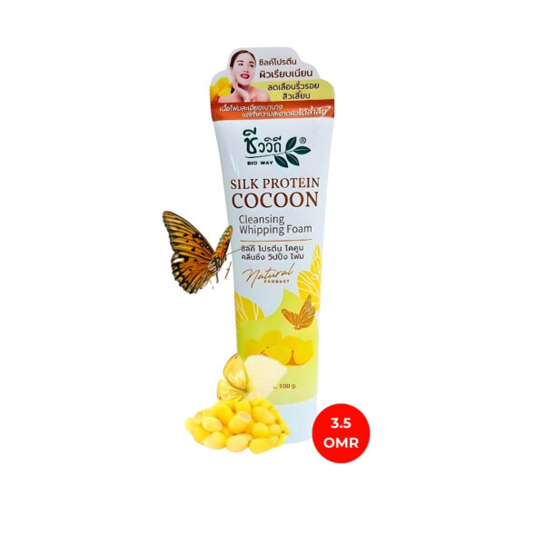 Chivaviti Silk Protein Cocoon Cleansing Whipping Foam